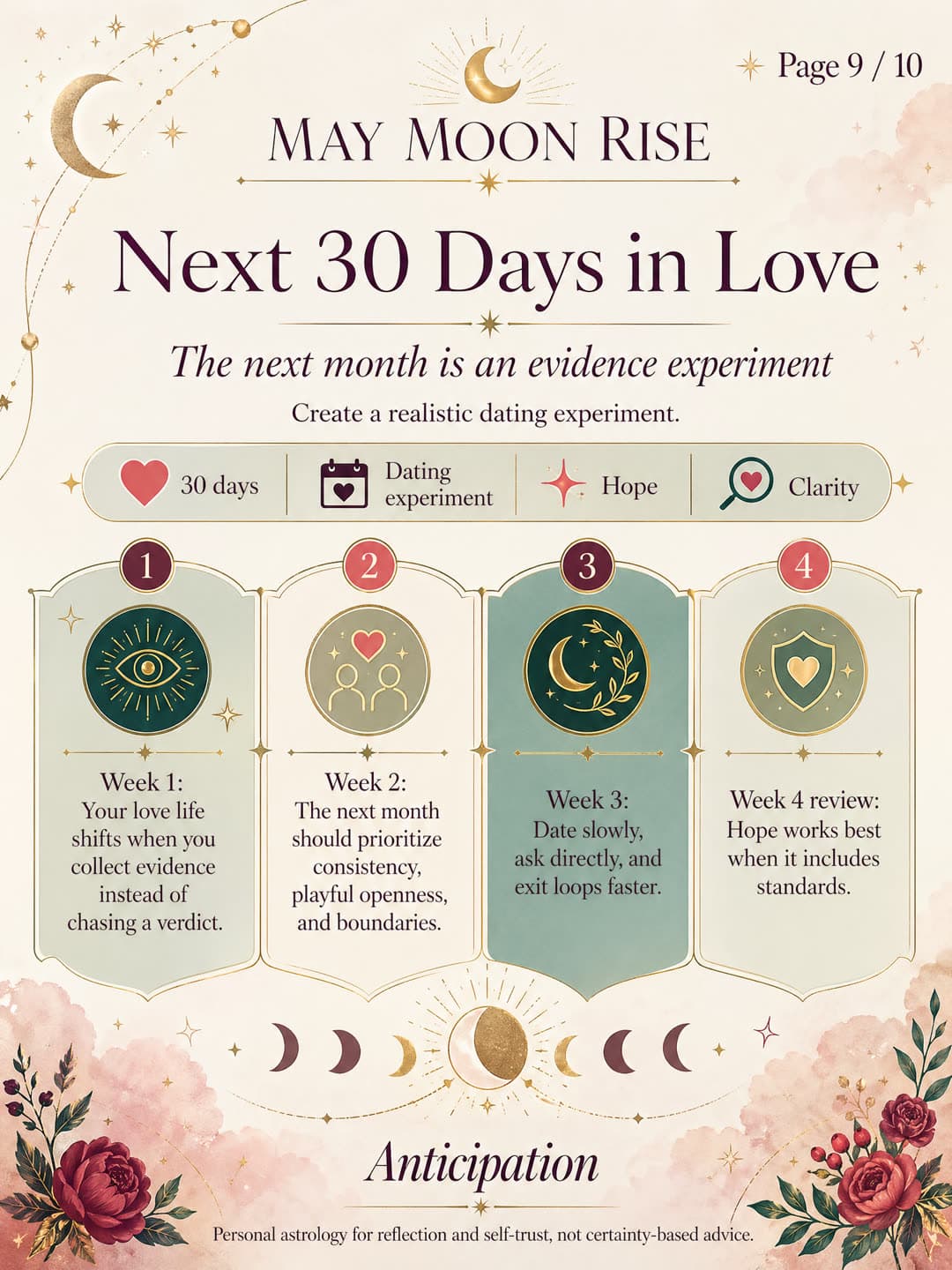 Your Love Pattern Map sample report page 9