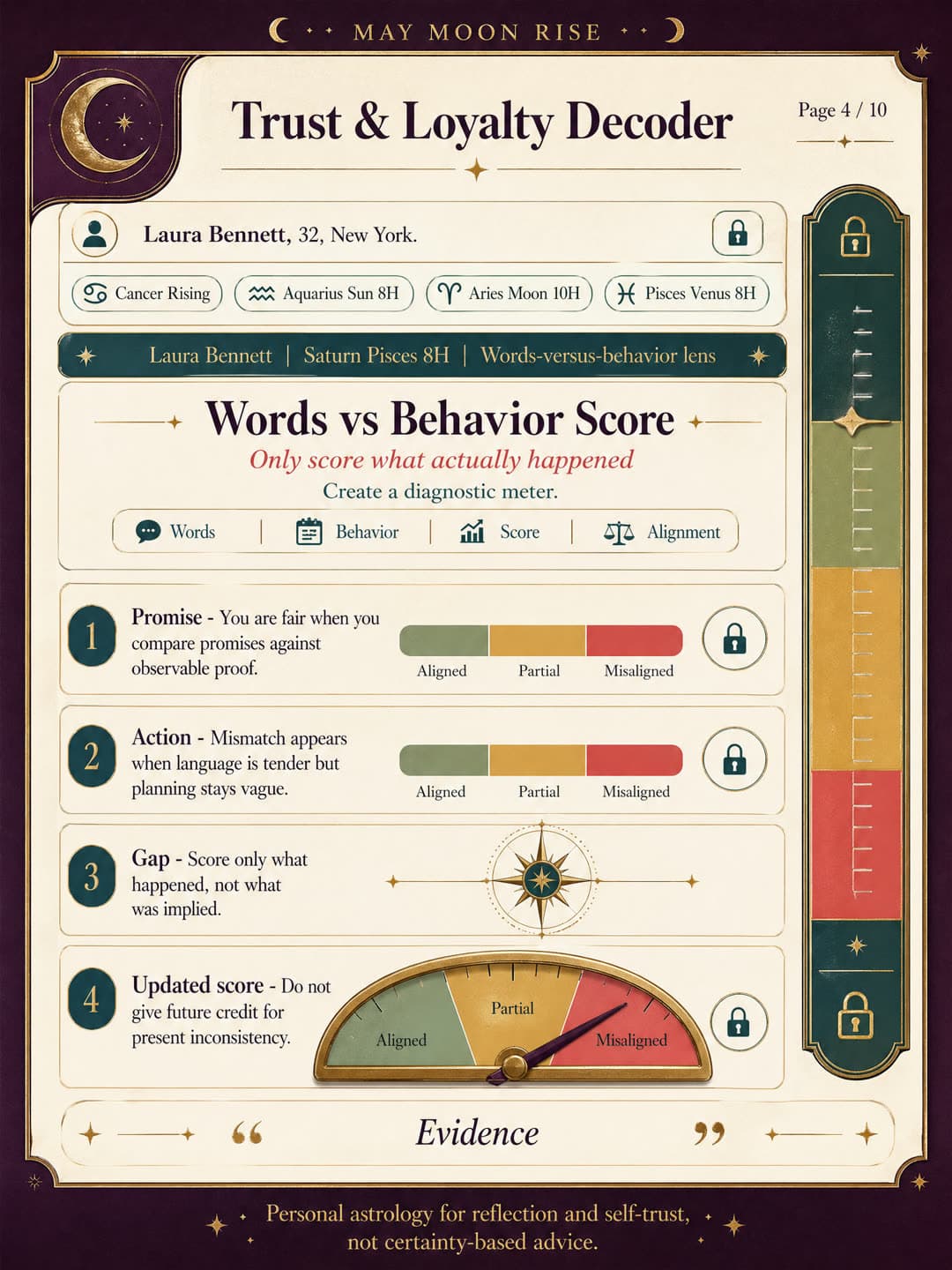Trust & Loyalty Decoder sample report page 4