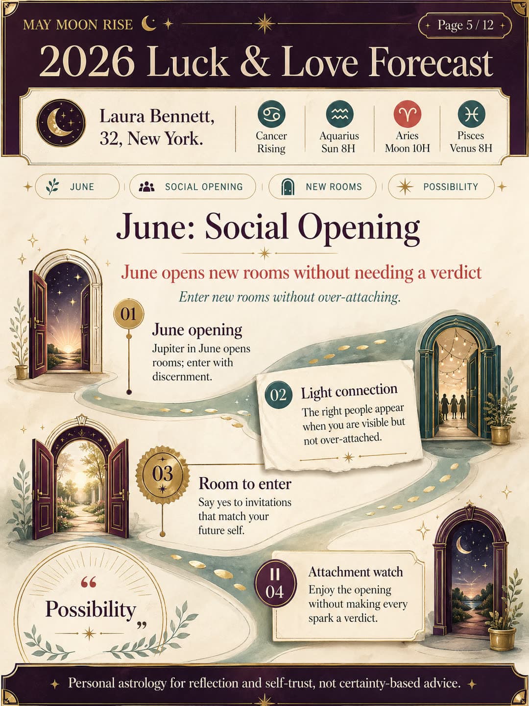 2026 Luck & Love Forecast sample report page 5